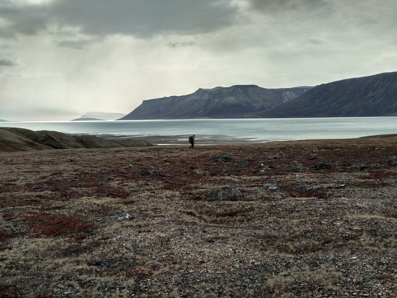 Moody day hike in Young Sound, Greenland