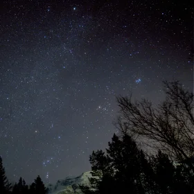 Winter sky in Norway