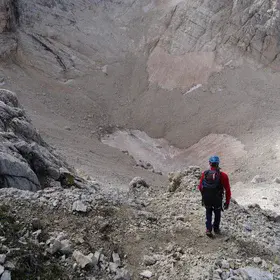 Calderone glacier (Corno Grande - Gran Sasso - Italy)