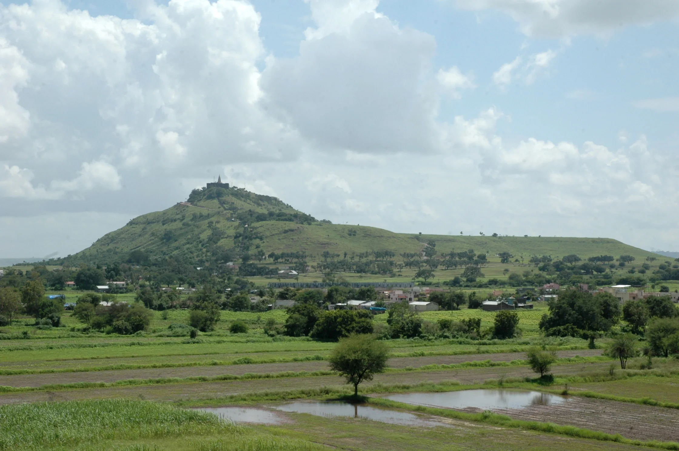 Mesa in the basaltic Deccan Traps