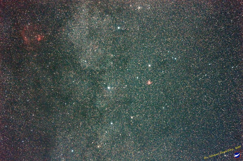 Cassiopeia with Milky Way