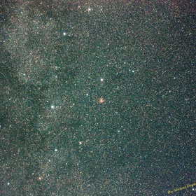 Cassiopeia with Milky Way