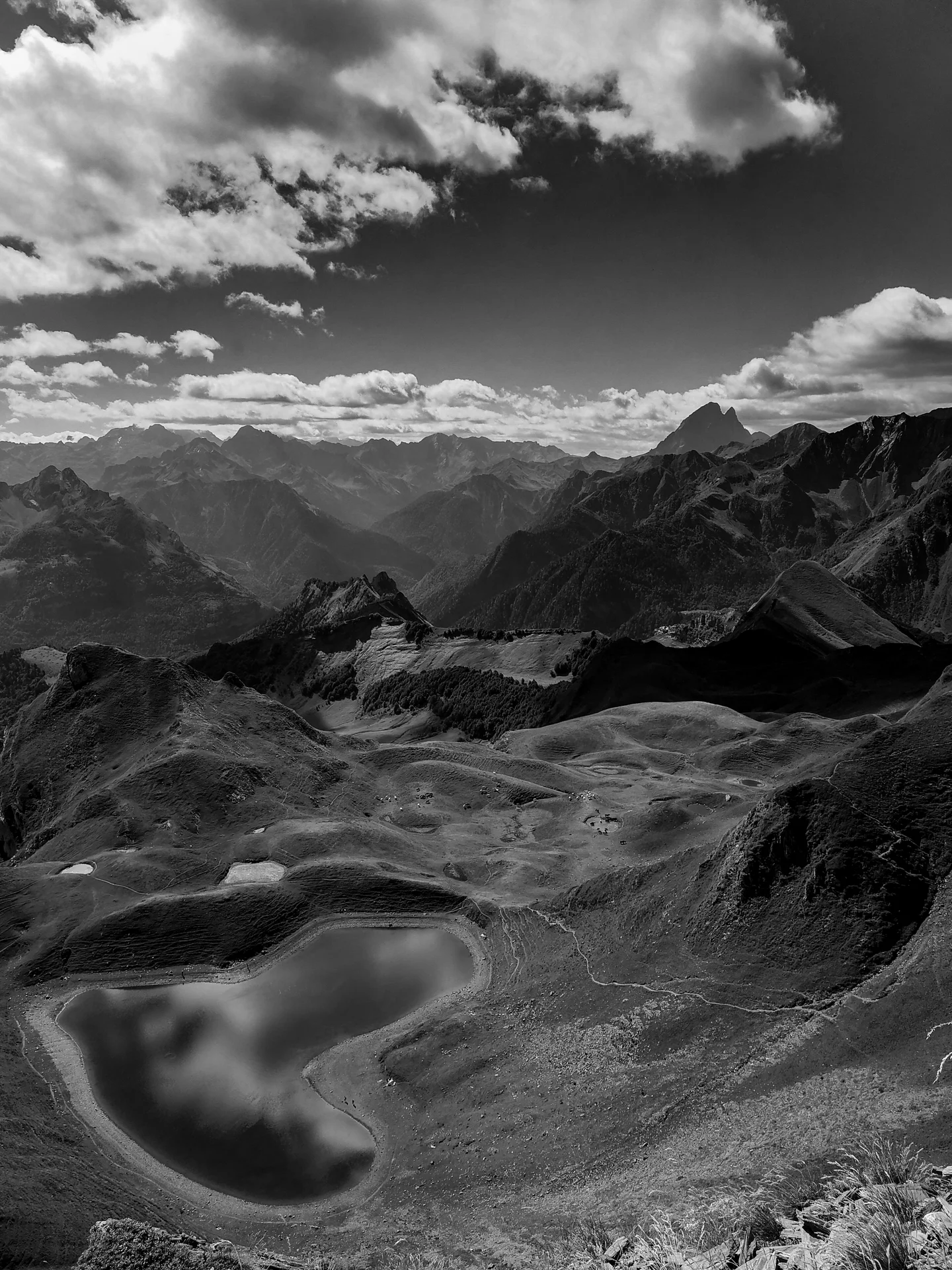 Love lake in the French Pyrénées