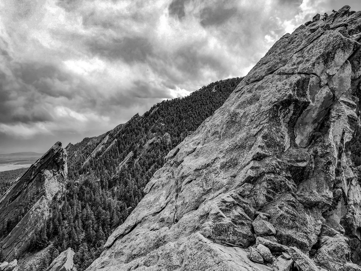 70° on the Flatirons - Boulder (CO)