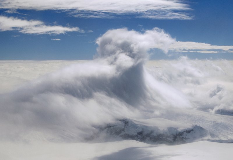 Mountain wave cloud over the Antarctic Peninsula