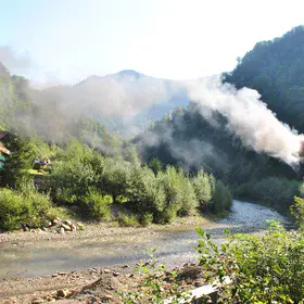 Mocanița - Wassertalbahn