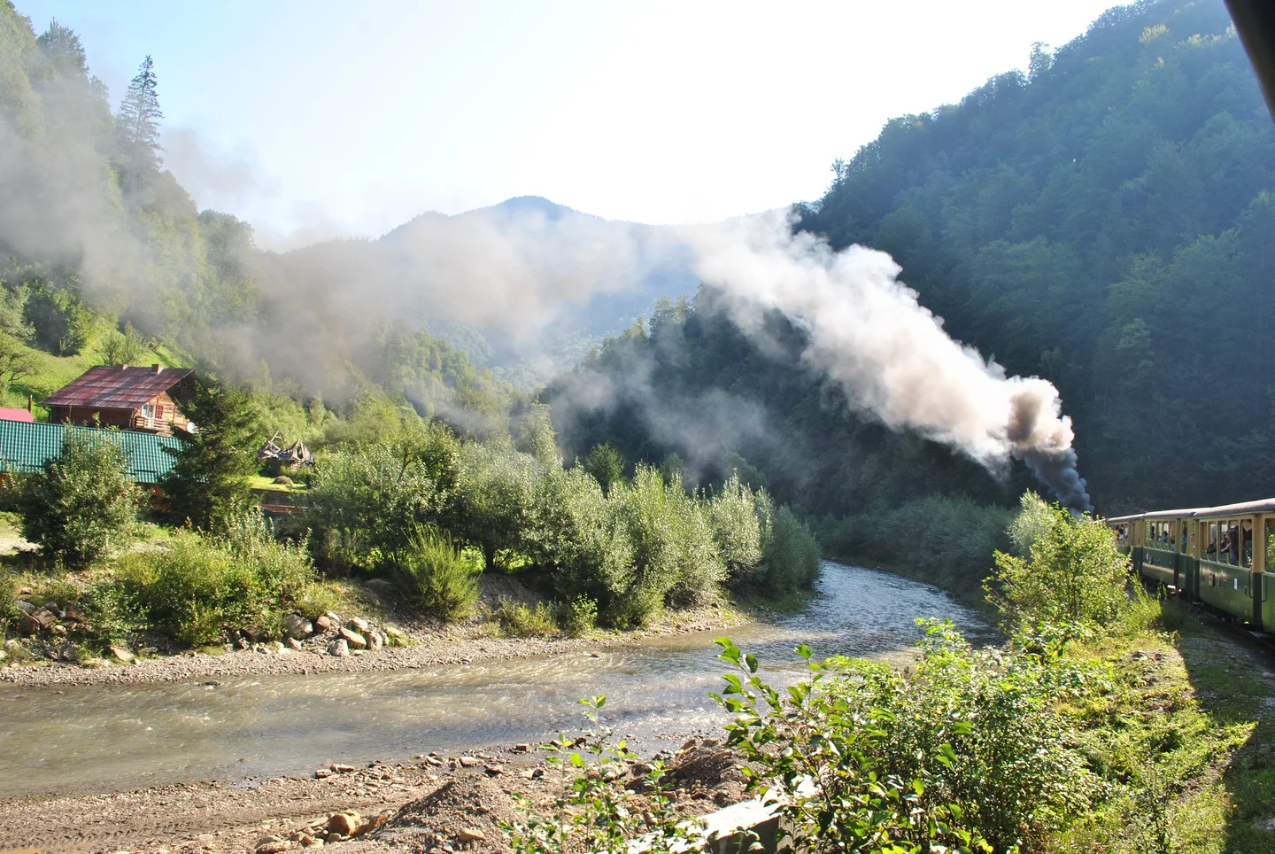 Mocanița - Wassertalbahn
