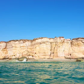 Ras al Jinz from the sea