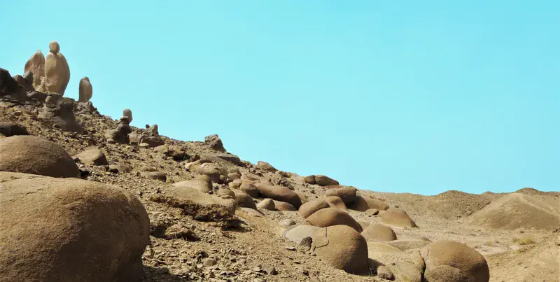 Ancient menhirs on Mars