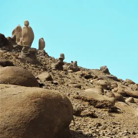 Ancient menhirs on Mars