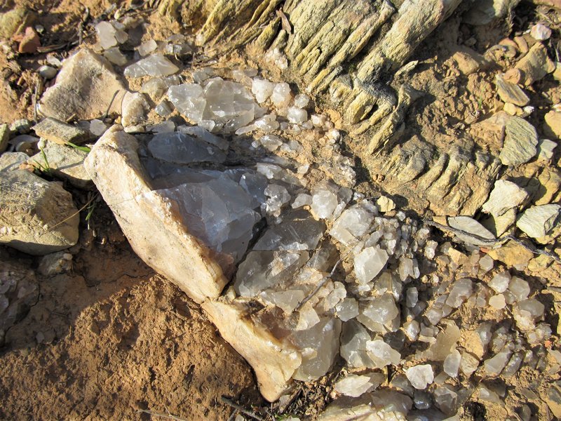 Minerals on the pathway