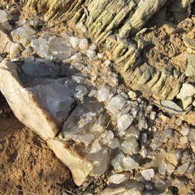 Minerals on the pathway