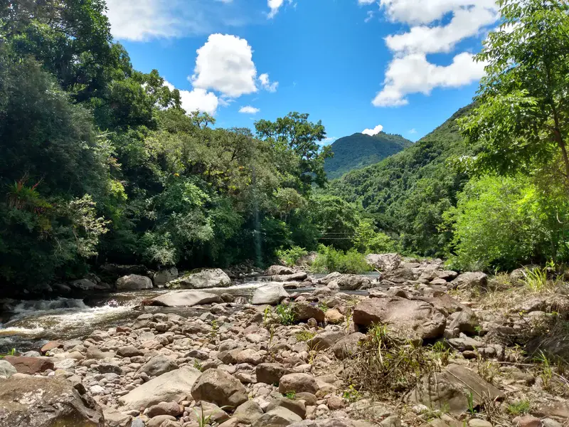 Exploring mountainous rivers in Brazil
