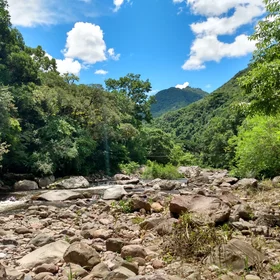 Exploring mountainous rivers in Brazil