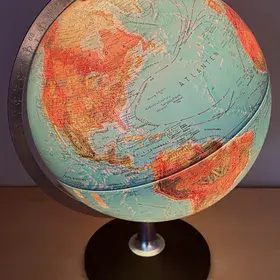 Internal glow globe - North America