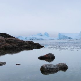 Reflections at Kuuniataaq (near Ilulissat, Greenland)