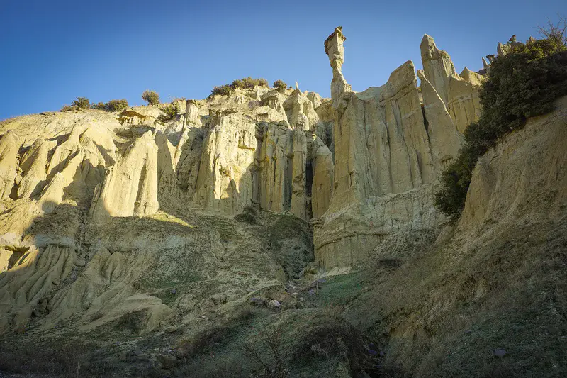 The Hoodoos, the surreal formations