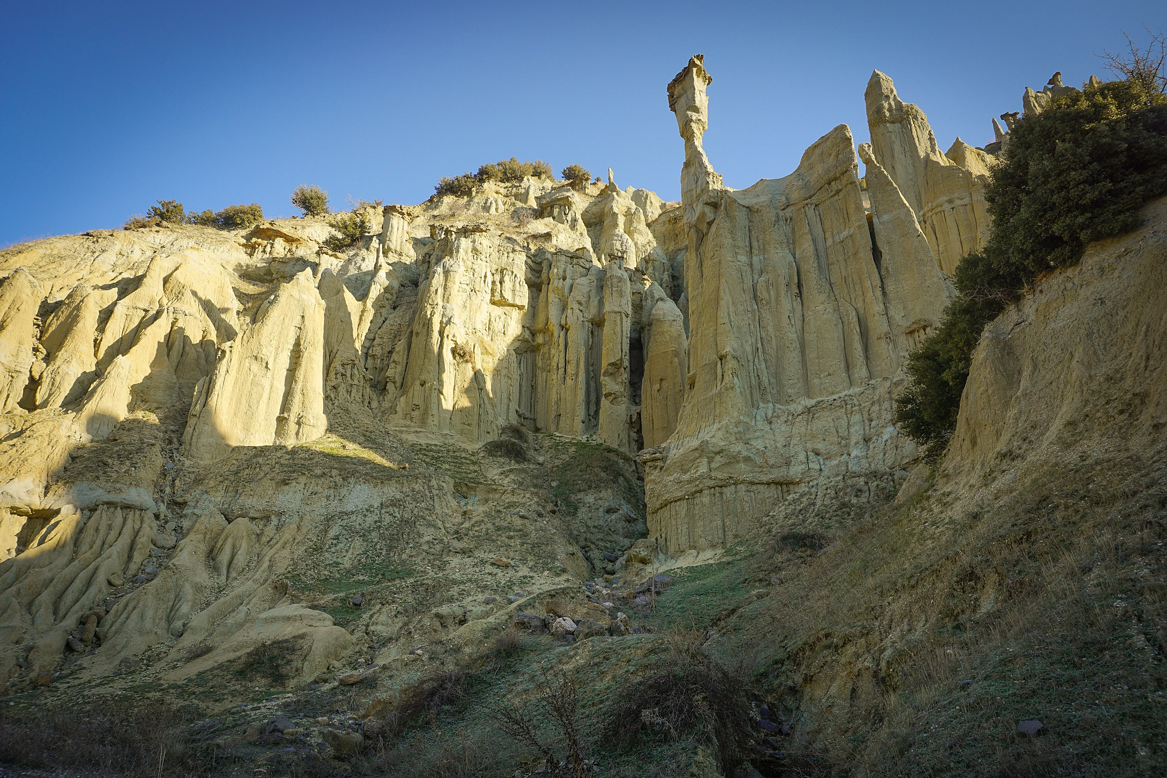 The Hoodoos, the surreal formations
