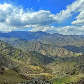 The small shot of the big Qaradagh