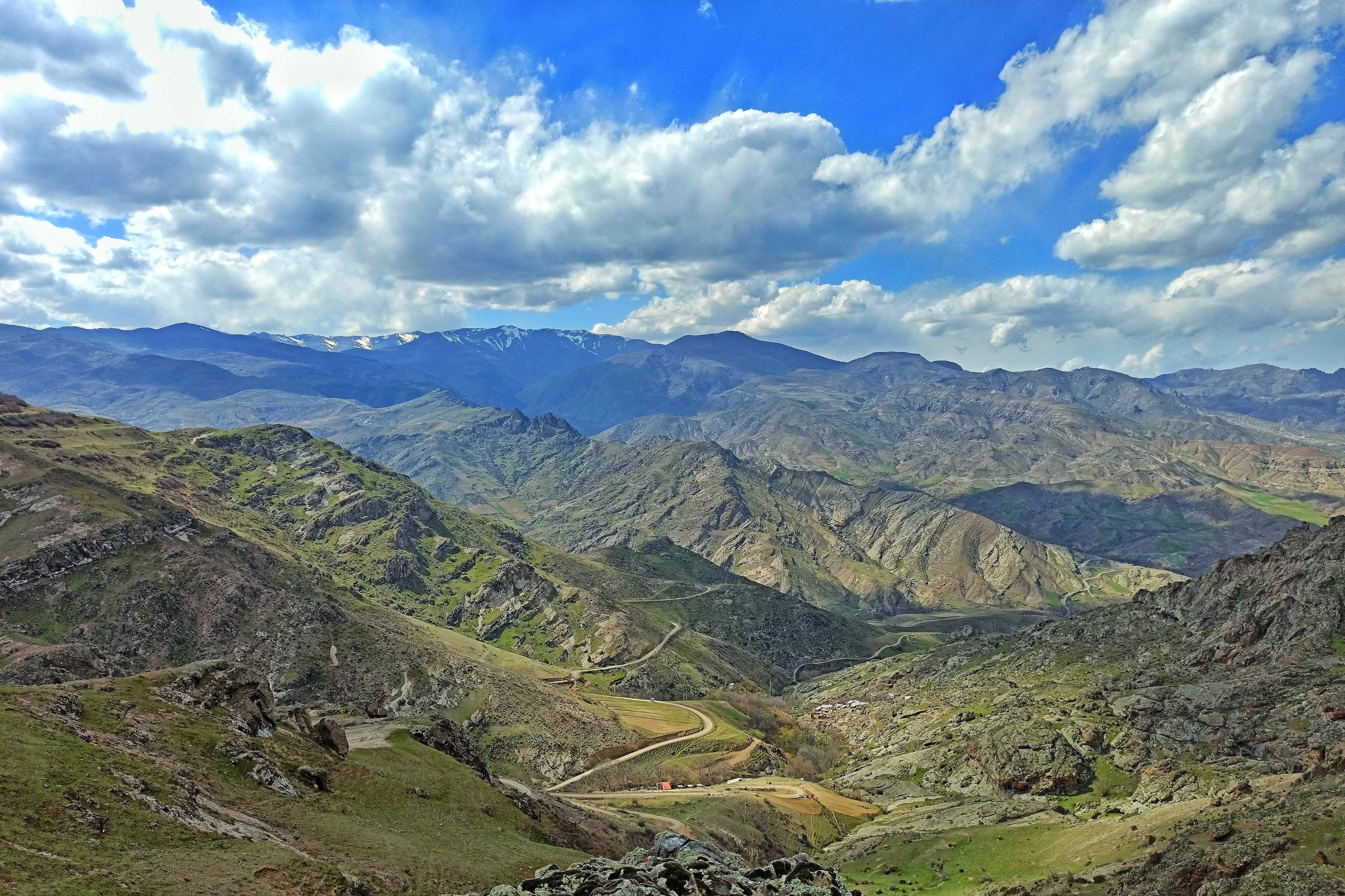The small shot of the big Qaradagh