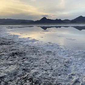 Bonneville Salt Flats after Rain