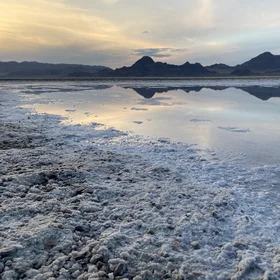 Bonneville Salt Flats after Rain