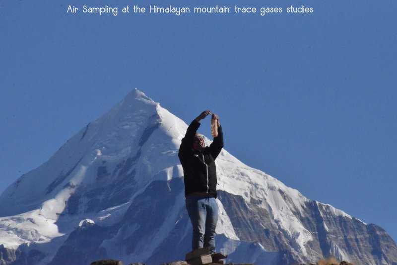 Trace gases studies over the Himalayan atmosphere