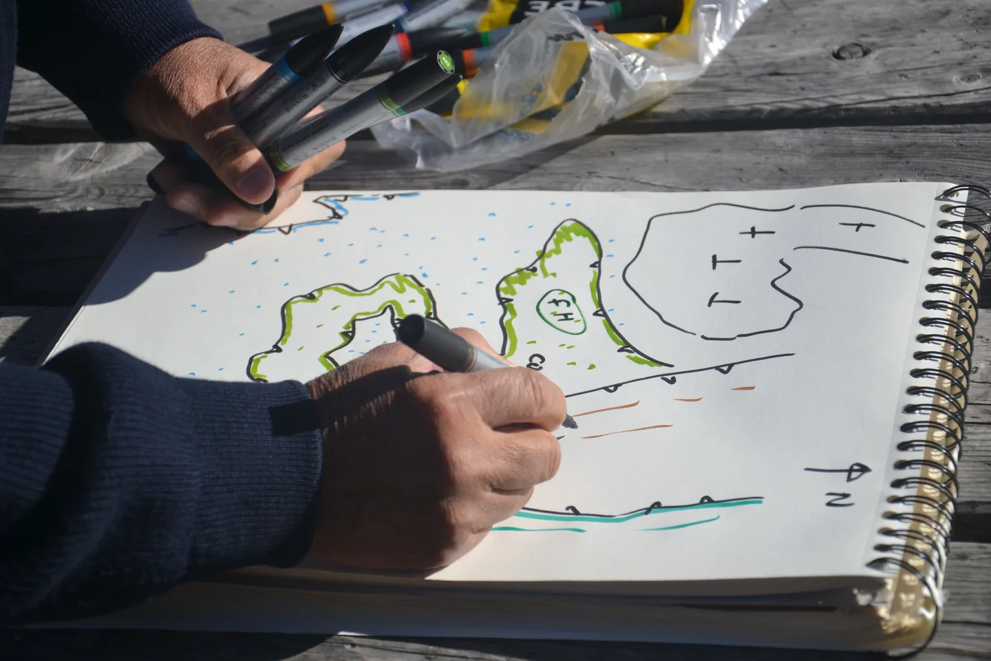 The art of geology by sketch