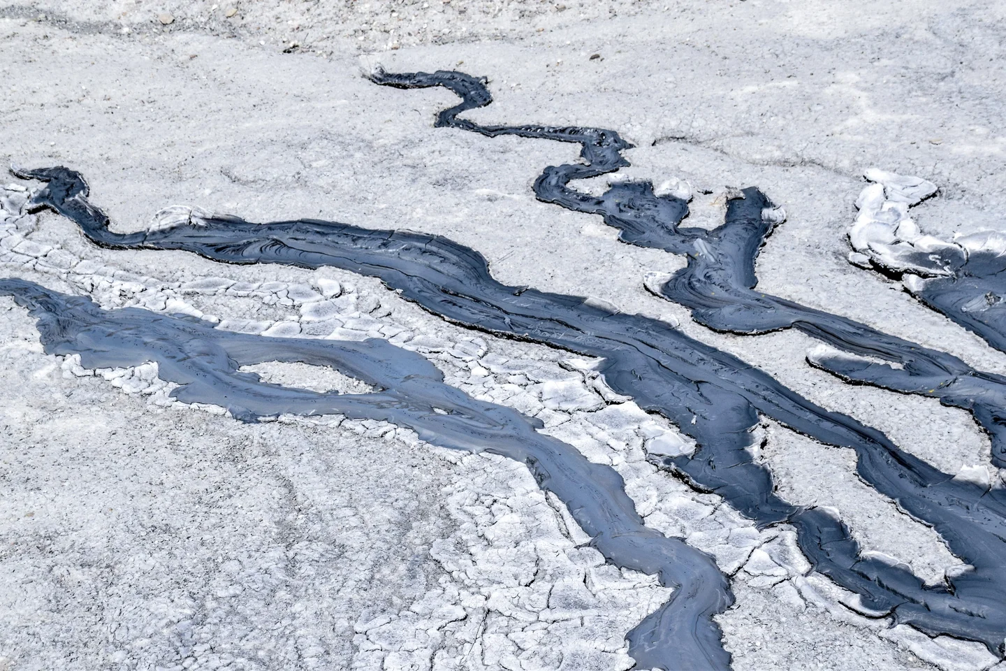 Mud Volcanoes rising to the surface
