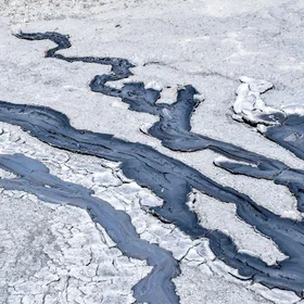 Mud Volcanoes rising to the surface