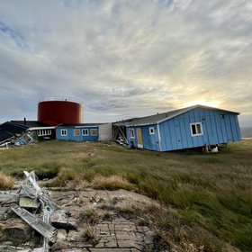 The abandoned town of Nuugaatsiaq, Greenland