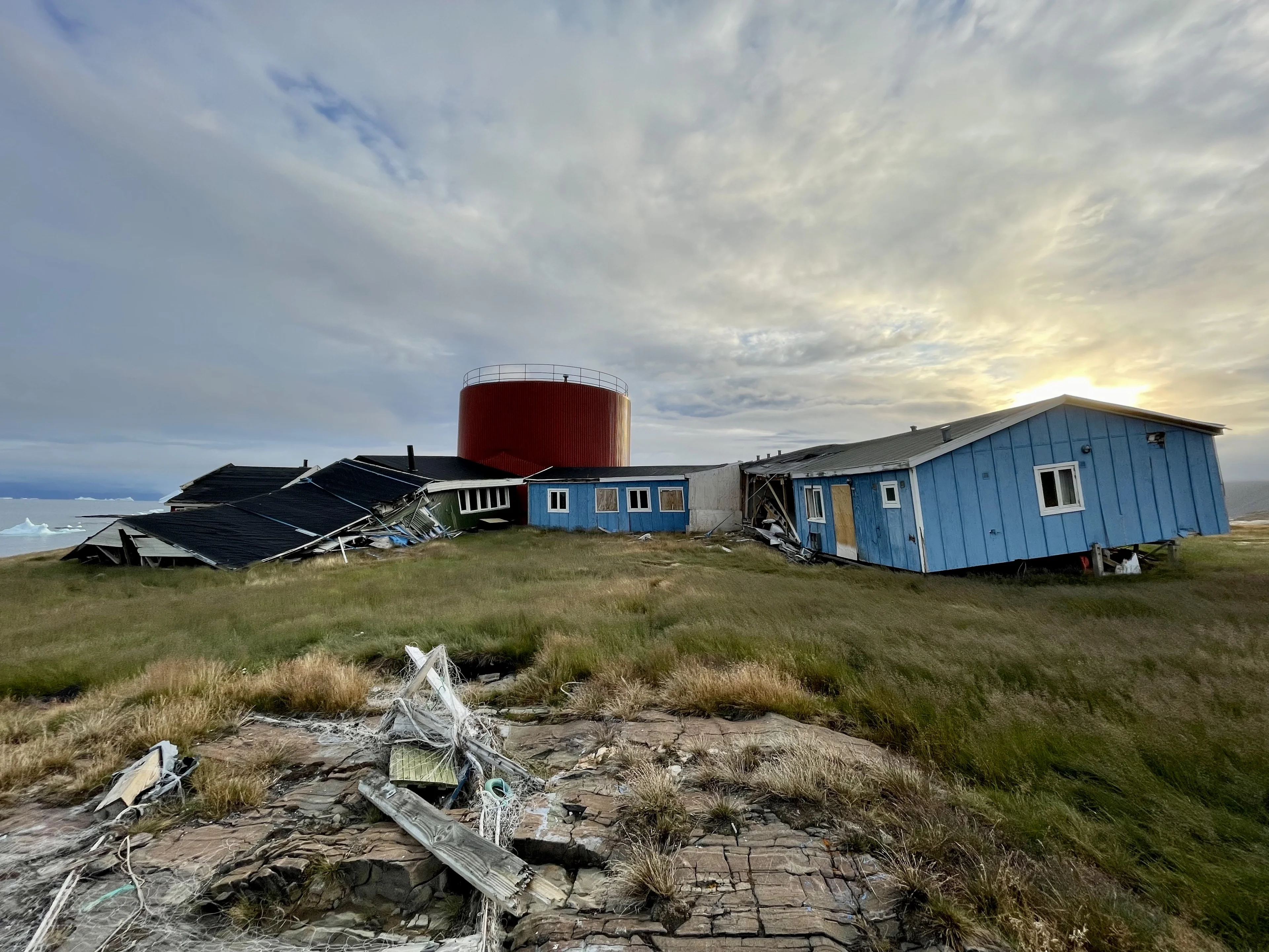 The abandoned town of Nuugaatsiaq, Greenland