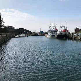 Tidal changes Halls Harbour