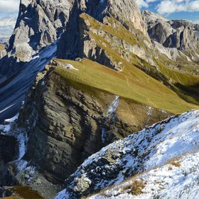 Fall in the Dolomites