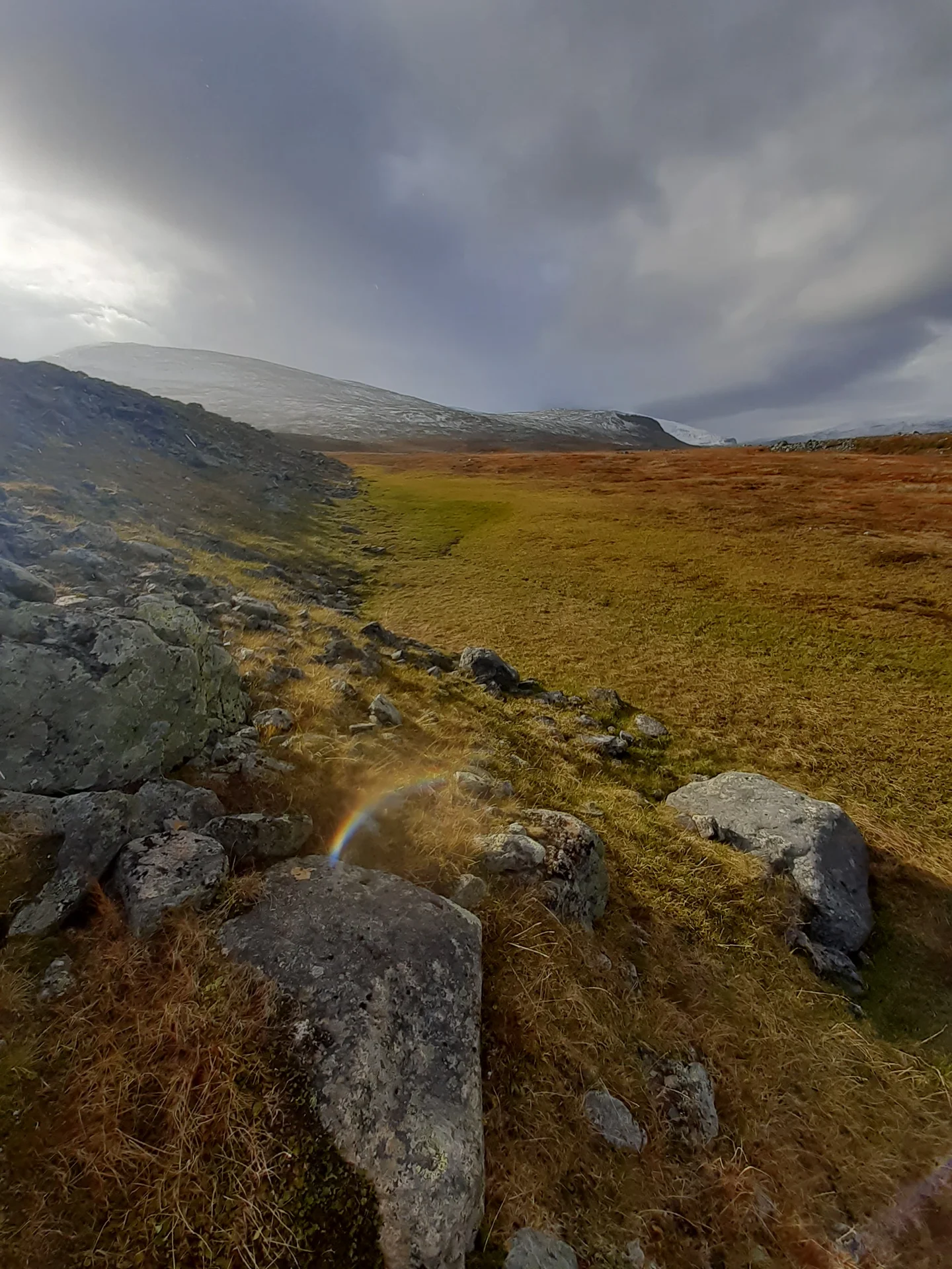 A sunray on the slopes of Miellajokka catchment