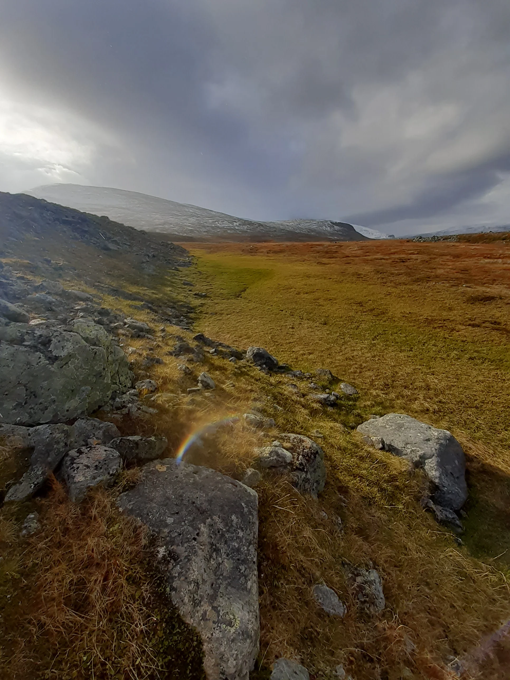 A sunray on the slopes of Miellajokka catchment