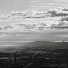 Autumn sunrise from Sacra di San Michele @Piedmont, Italy