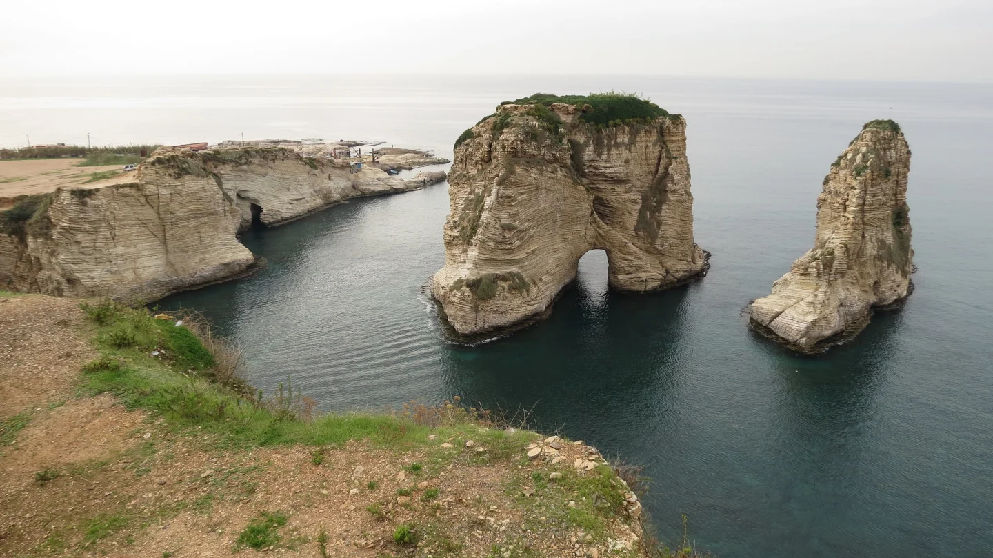 Pigeon Rocks of Lebanon
