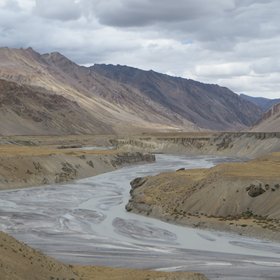 Rivers and Mountains in Himalays