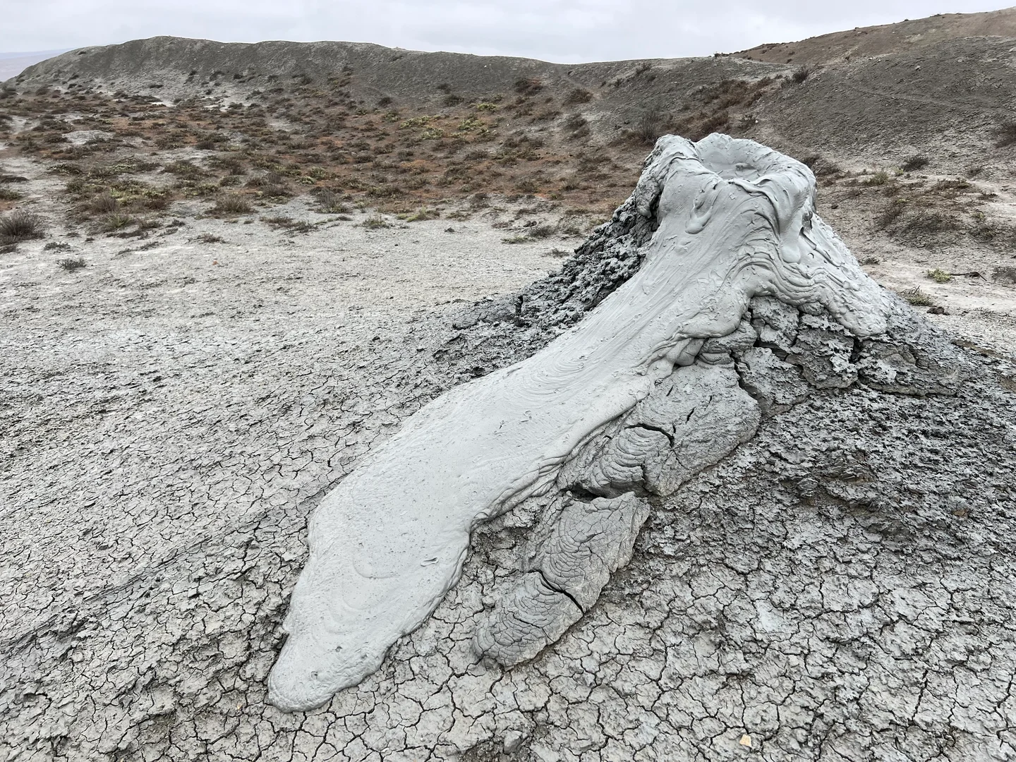 Griphon, mud volcano, Gobustan, Azerbaïdjan