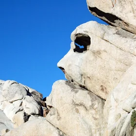 Rocks with a profile
