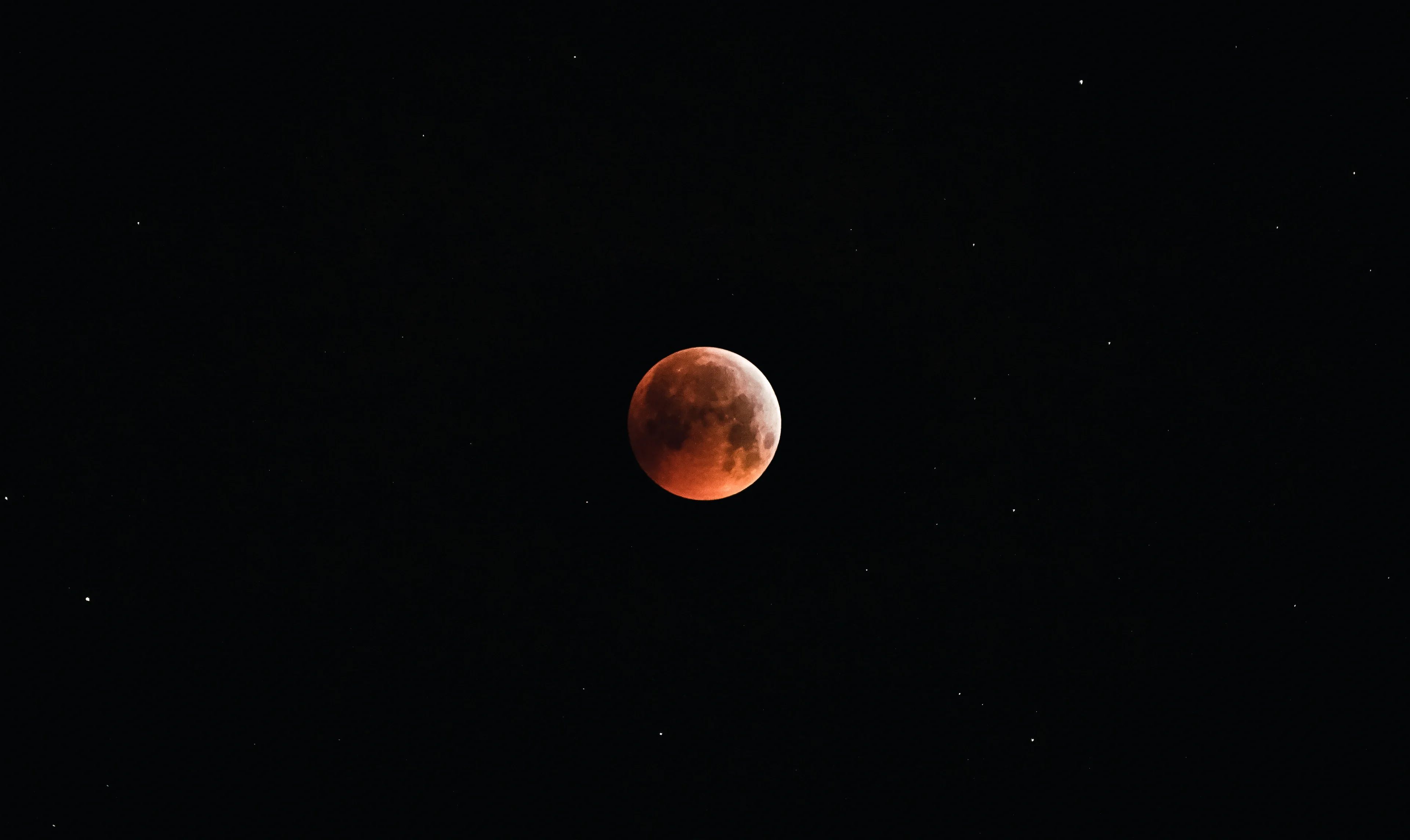 Blood moon over Germany