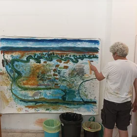 Paint me a floodplain
