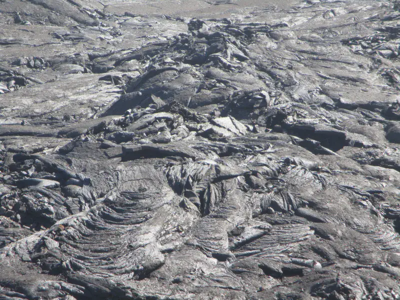 Black Frozen Fire: one-year old lava flow at Fagradalsfjall (Iceland)
