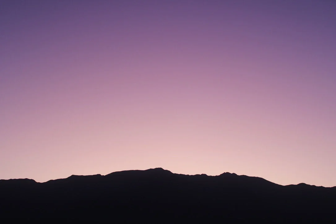 Sunrise on the Andes