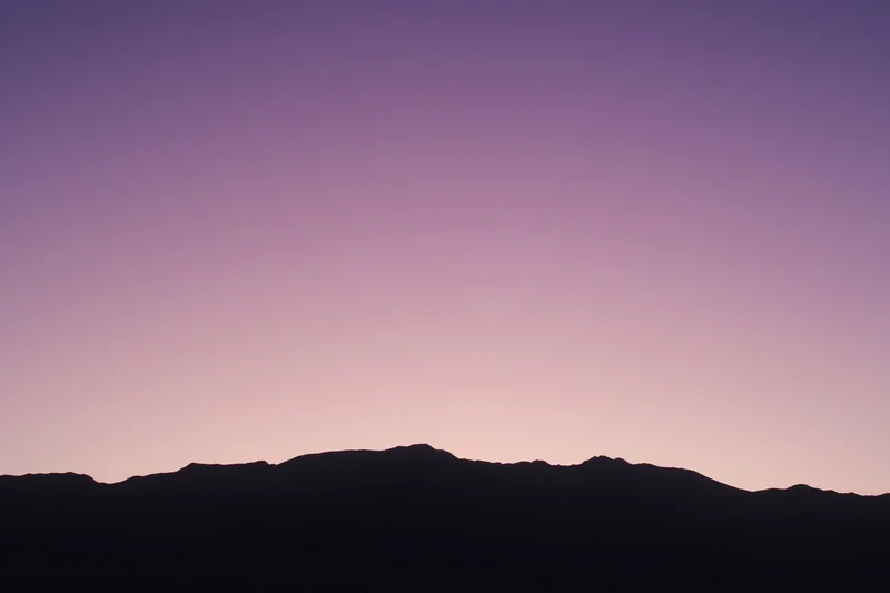 Sunrise on the Andes