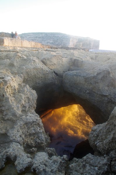 Coastal Cave "Firewater" near Azure Window and Dweira Bay, Malta