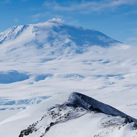 Mt Erebus from Castle Rock
