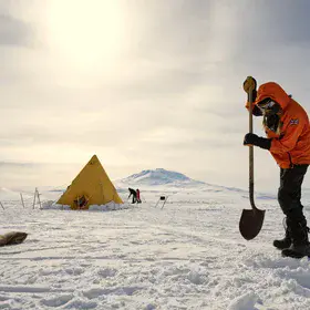 Field-Shakedown at McMurdo Ice Shelf