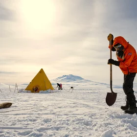 Field-Shakedown at McMurdo Ice Shelf
